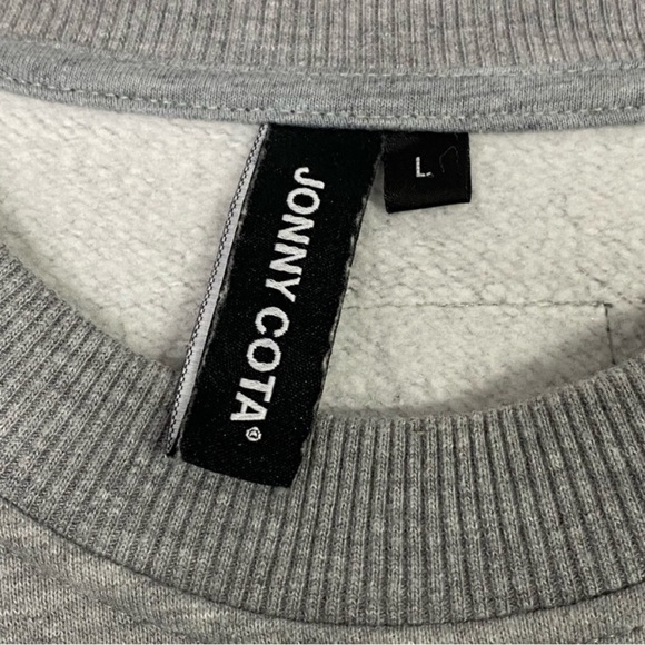 JONNY COTA Striped Pullover Sweatshirt - Picture 5 of 8